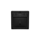 Ring & Earring Stand / Black Leather / 70 x 70 x 25