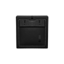 Ring & Earring Stand / Black Leather / 80 x 80 x 25